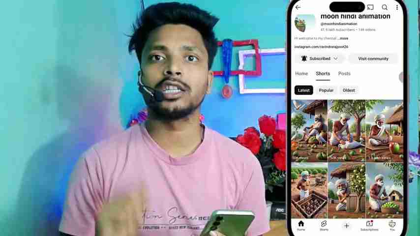 AI语音克隆教程：模仿Moon Hindi Animation的声音