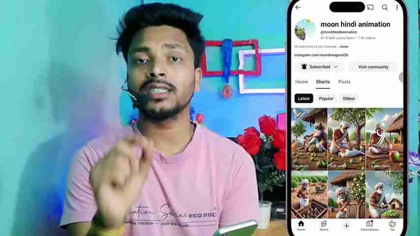 AI语音克隆教程：模仿Moon Hindi Animation的声音