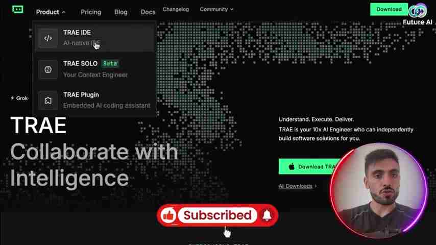 TRAE:AI驱动的软件开发平台,10倍加速应用构建