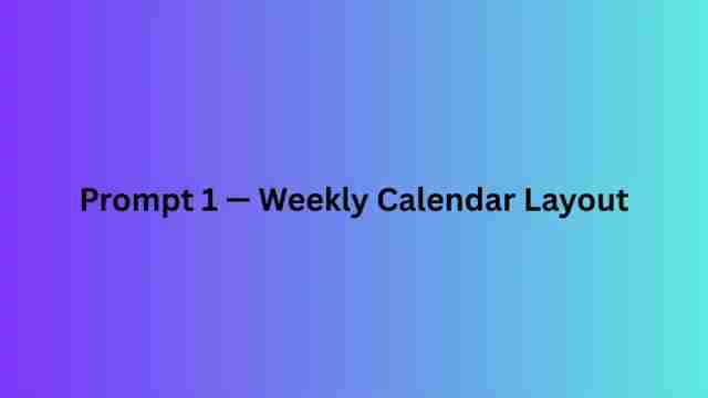 AI赋能日历管理:高效组织日程的实用技巧