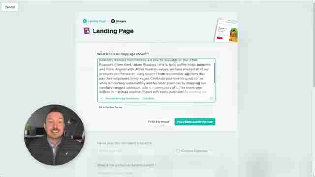 Blaze Academy:AI驱动内容创作,快速打造营销落地页