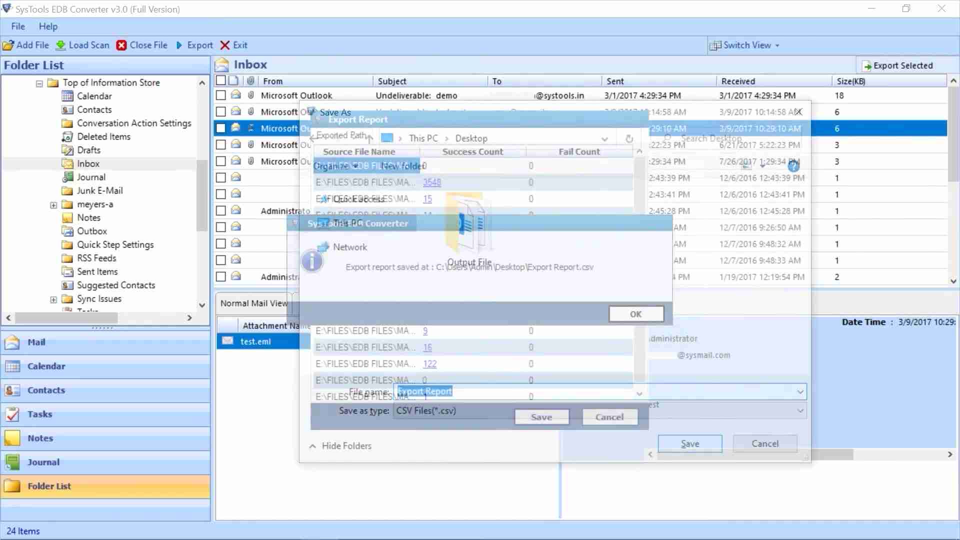SysTools EDB Converter：轻松转换Exchange EDB文件