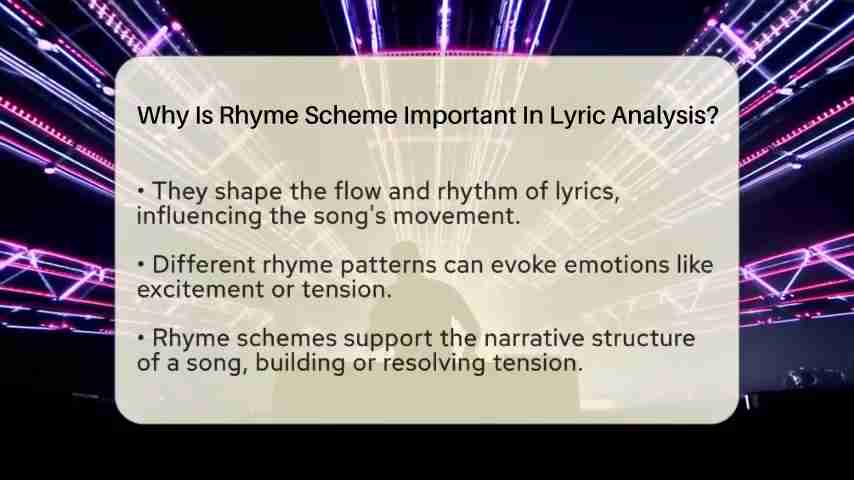 韵律分析：为什么理解音乐歌词的韵式至关重要？