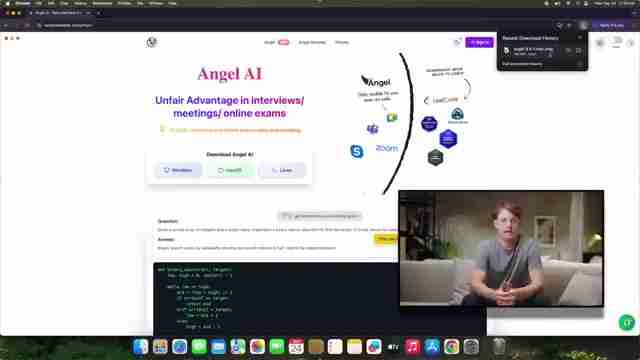 Angel AI:面试、会议和学习的终极AI助手