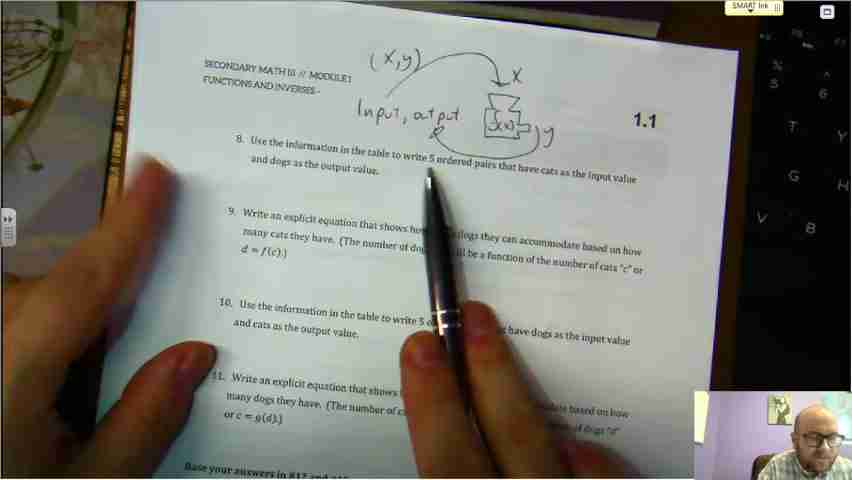 掌握反函数与线性函数：家庭作业1.1 详解