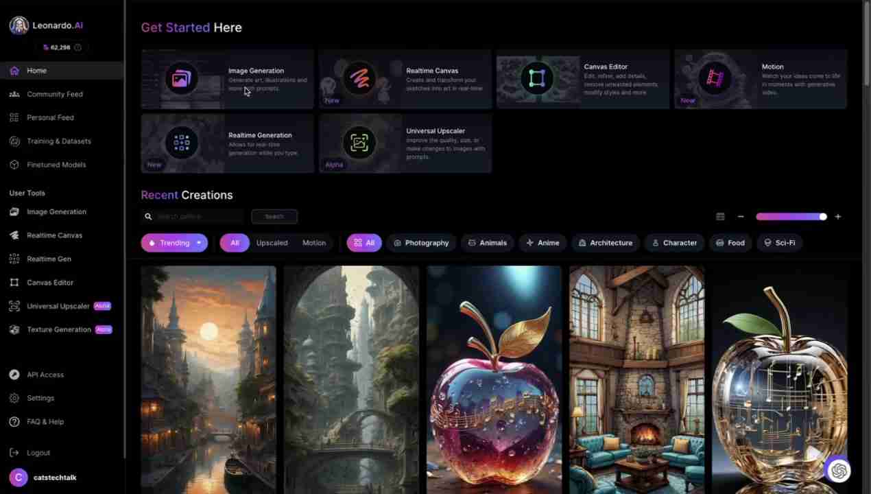 AI 艺术生成器：初学者指南与 Leonardo.AI 实践