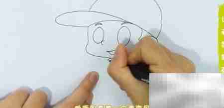 记者简笔画教程：轻松几步学会