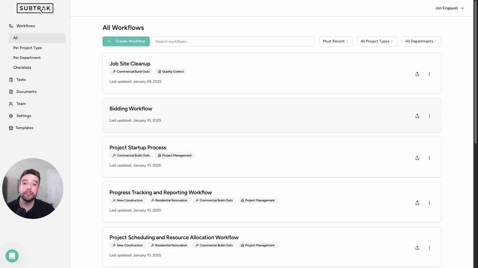 利用Subtrack AI高效创建标准化作业程序（SOP）