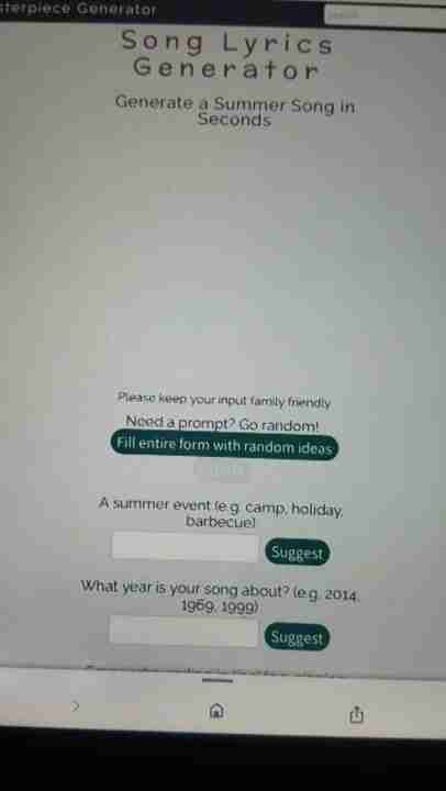 创意无限:使用歌曲歌词生成器创作个性化歌曲