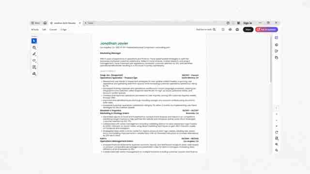 使用Teal HQ AI简历生成器,轻松打造完美简历