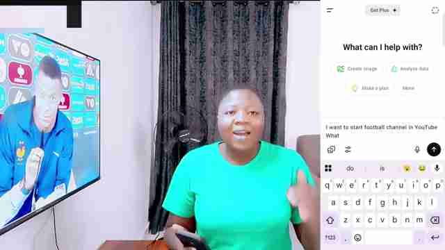 利用ChatGPT高效生成YouTube足球频道剧本，快速提升频道流量