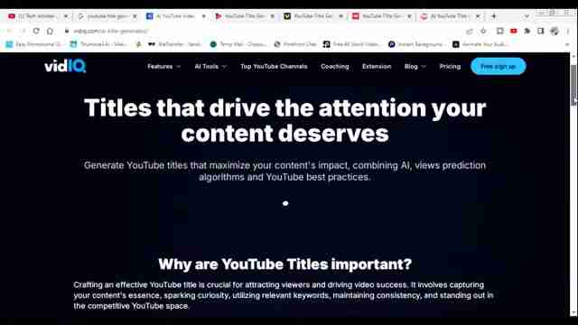 AI YouTube标题生成器：提升视频点击率的终极指南