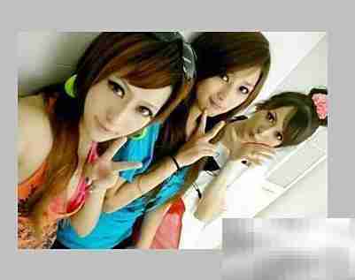 非主流女生闪图制作技巧