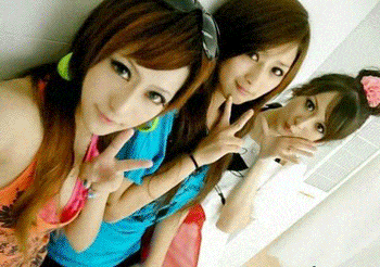 非主流女生闪图制作技巧