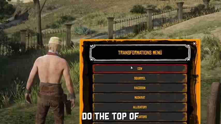 Red Dead Redemption 2角色扮演服务器动物变形模组实况