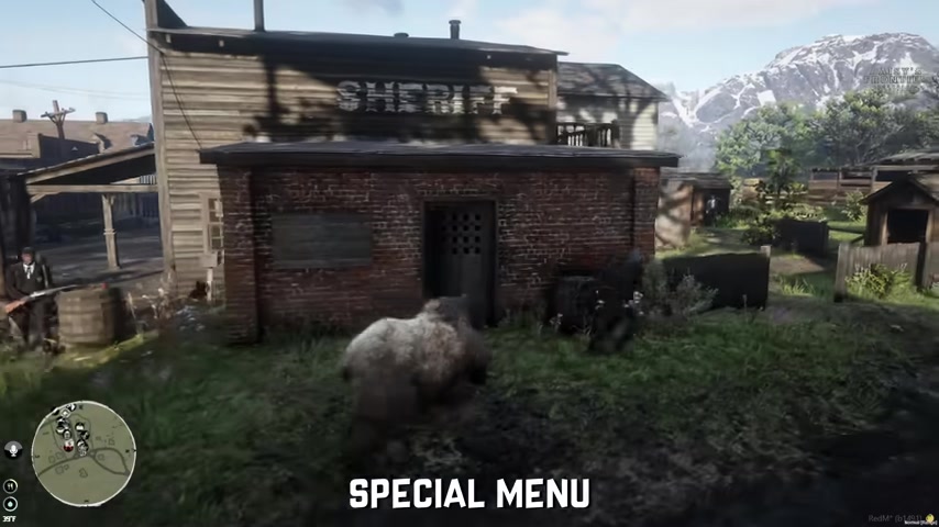 RDR2角色扮演动物变形模组测评