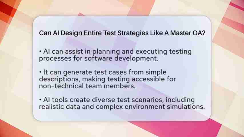 AI驱动测试策略:像大师级QA一样提升软件质量