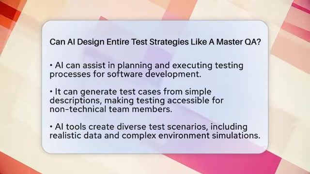 AI优化测试策略，提升软件质量方法