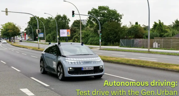 没有方向盘！大众披露全主驾驶研究车型Gen.Urban