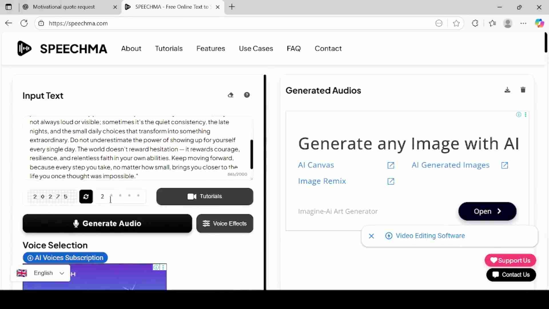 SPEECHMA AI：免费文本转语音工具终极指南