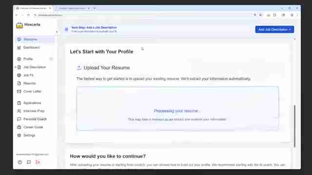 Hirecarta: AI驱动的免费求职工具，简历优化与职业发展