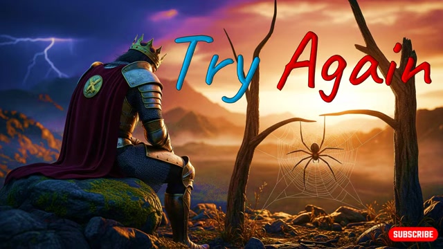 永不放弃：国王与蜘蛛的励志启示