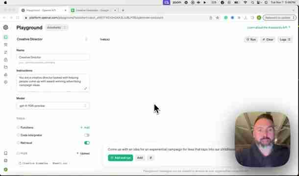 OpenAI助手API：创意总监的炼成与营销实战