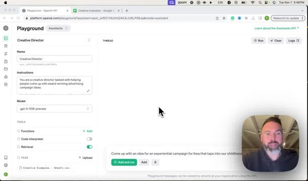 OpenAI助手API：创意总监使用攻略
