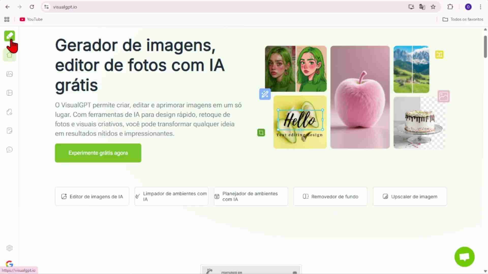 VisualGPT: 免费AI图像生成、编辑及室内设计工具详解