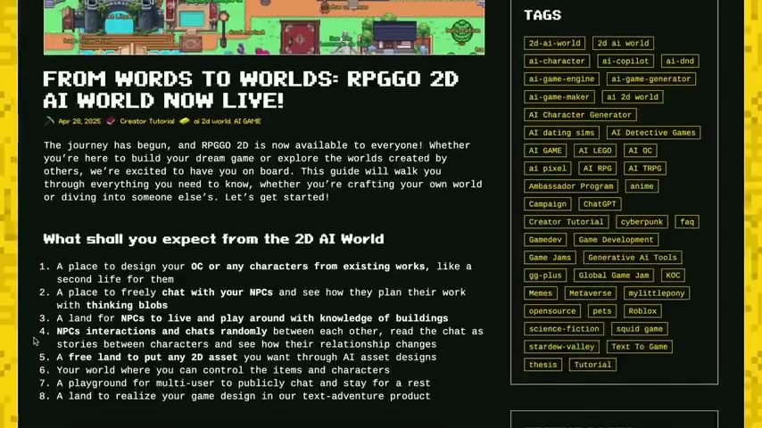 RPGGOAI引领2D游戏创作新革命