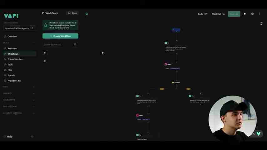 Vapi工作流构建器：AI语音助手构建完整指南