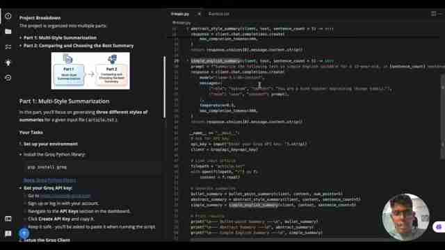 Groq LLM API 新闻简报生成器项目解决方案：分步指南