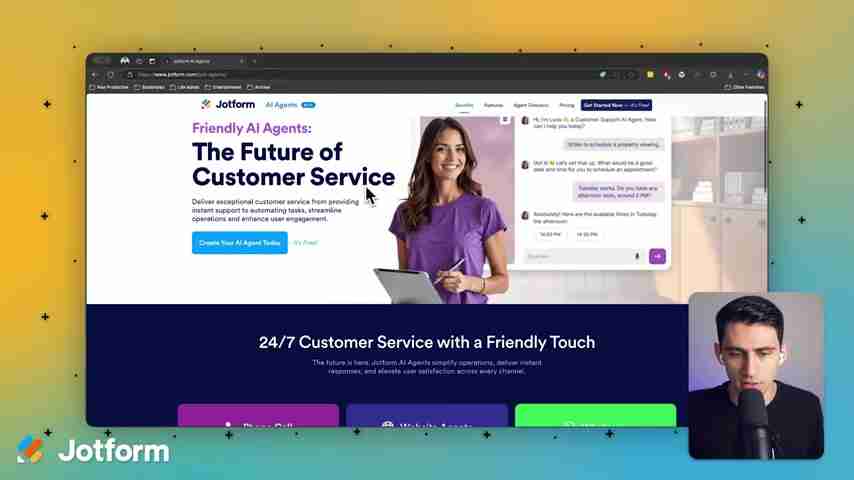Jotform AI 代理:低成本提升企业客户服务的终极指南