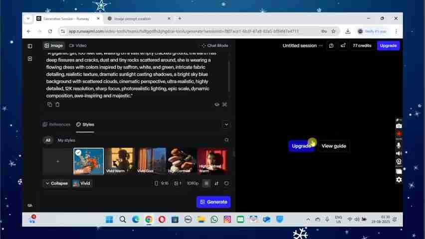 RunwayML教程:AI图像生成,打造高质量4K内容