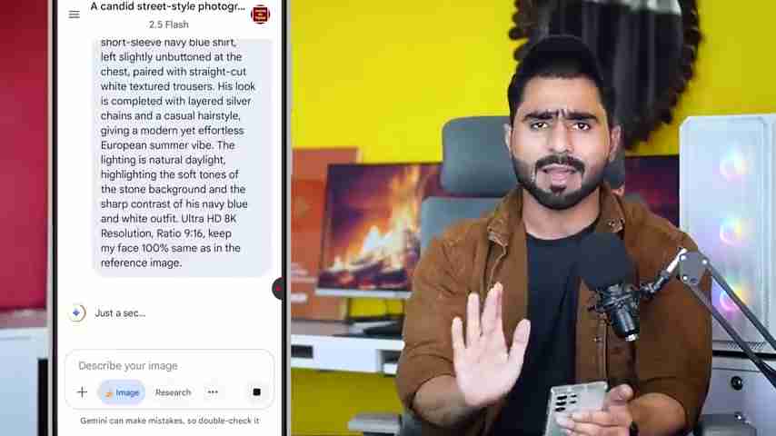 利用Google Gemini AI 100%精准换脸：终极指南