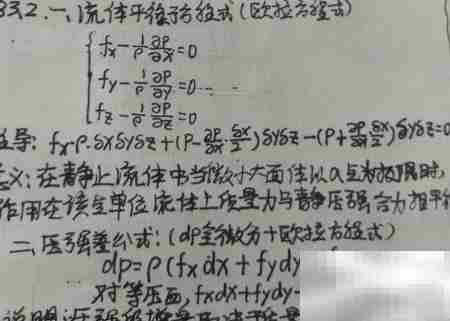 流体静力学复习指南