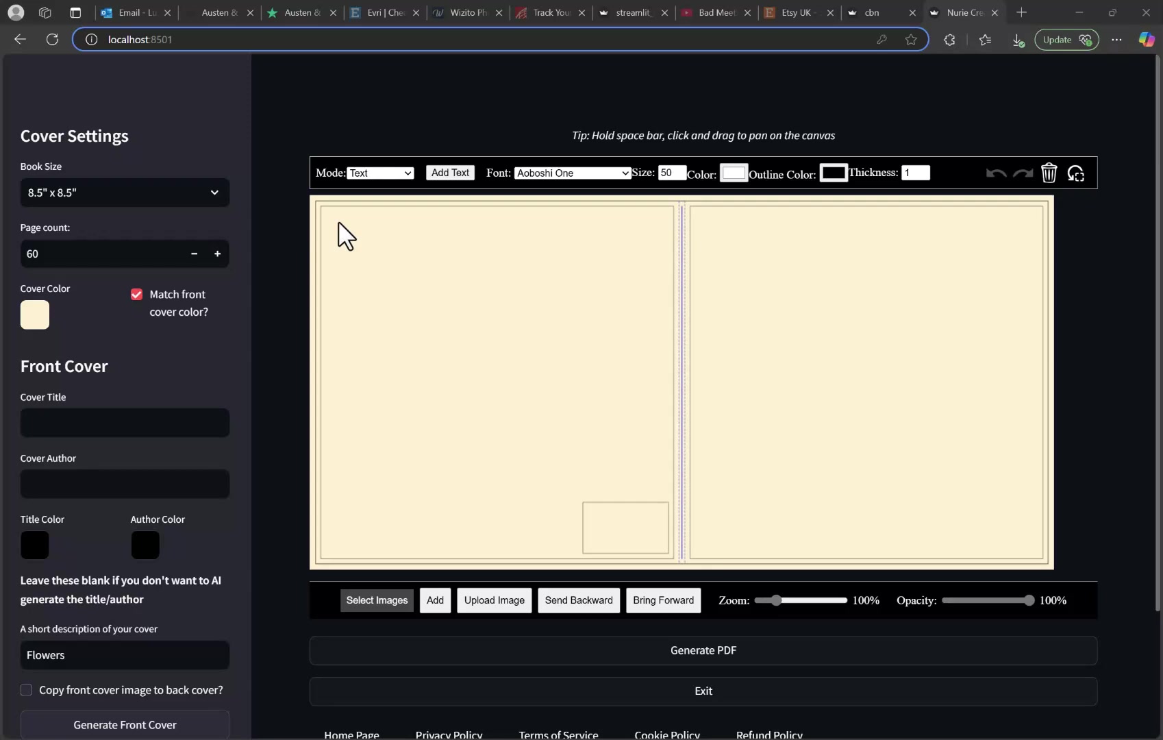NurieCreatorAI生成KDP封面教程