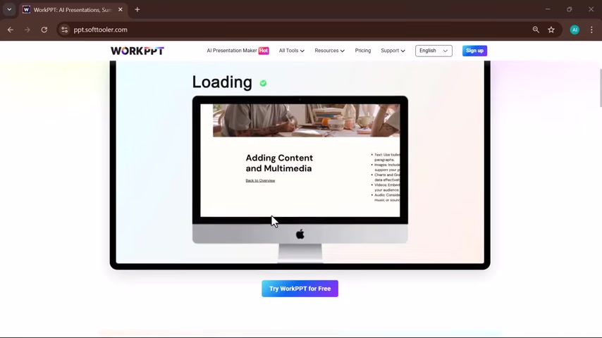 AI辅助快速制作，WorkPPT高效演示指南