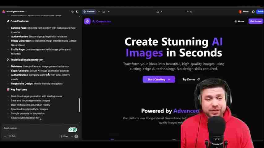 Lovable AI:云平台与AI图像生成器颠覆性功能评测与实战