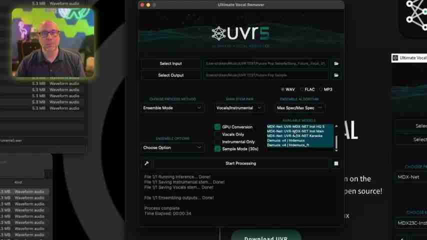 终极人声移除器UVR5：AI驱动的免费开源音频处理神器