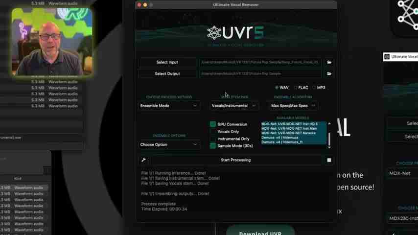 终极人声移除器UVR5：AI驱动的免费开源音频处理神器