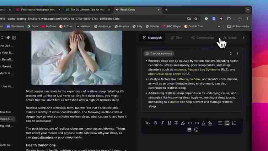 Recall：AI赋能的知识管理工具，学习效率倍增