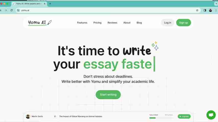 Yomu AI:终极学术写作助手,论文和研究加速