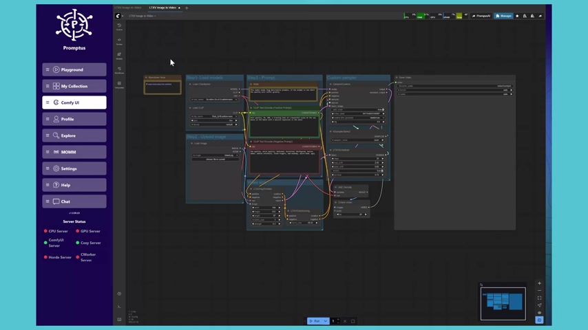PromptusAI：零代码制作Wan2.2教程