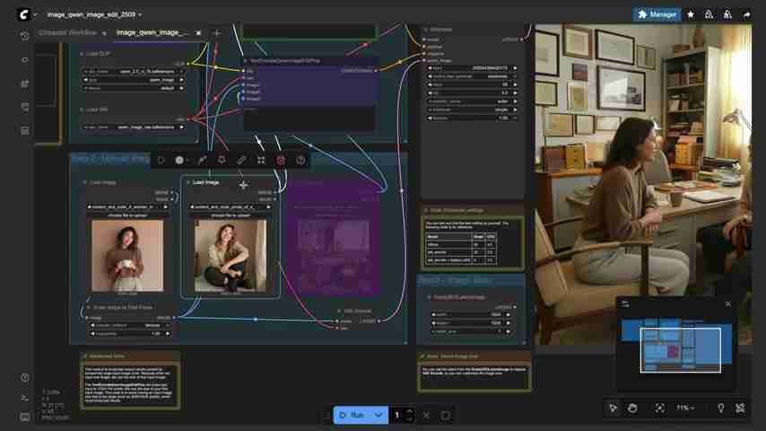 Qwen Image Edit：ComfyUI 中的开源图像编辑新纪元