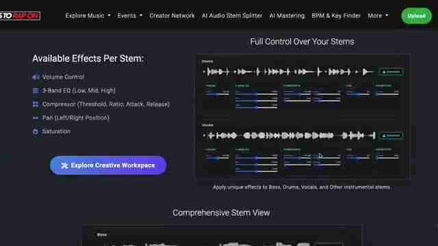 Beats to Rap On AI Stem Splitter：终极音乐创作工具