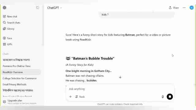 ReadKidz AI:儿童故事与动漫视频创作全攻略