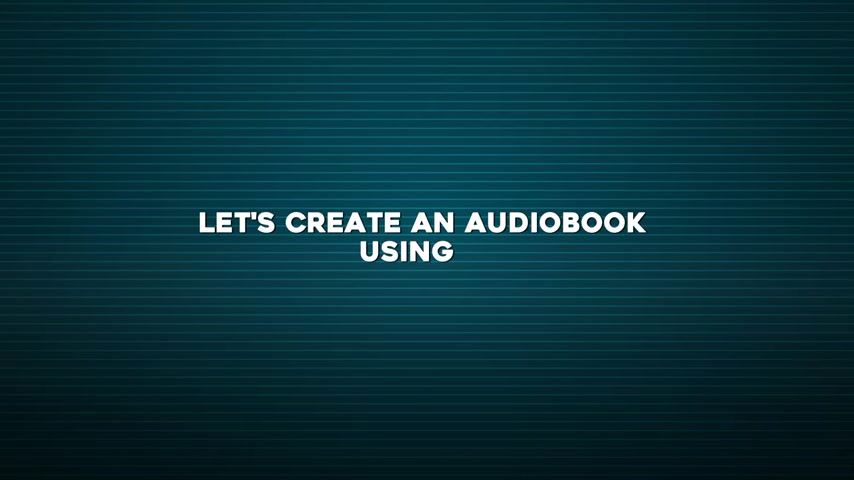 AI音频书制作教程：轻松转书为音