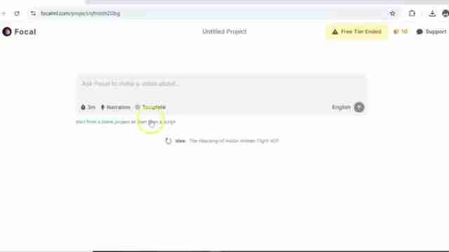 Focal:AI驱动的在线视频制作工具,轻松创作专业视频