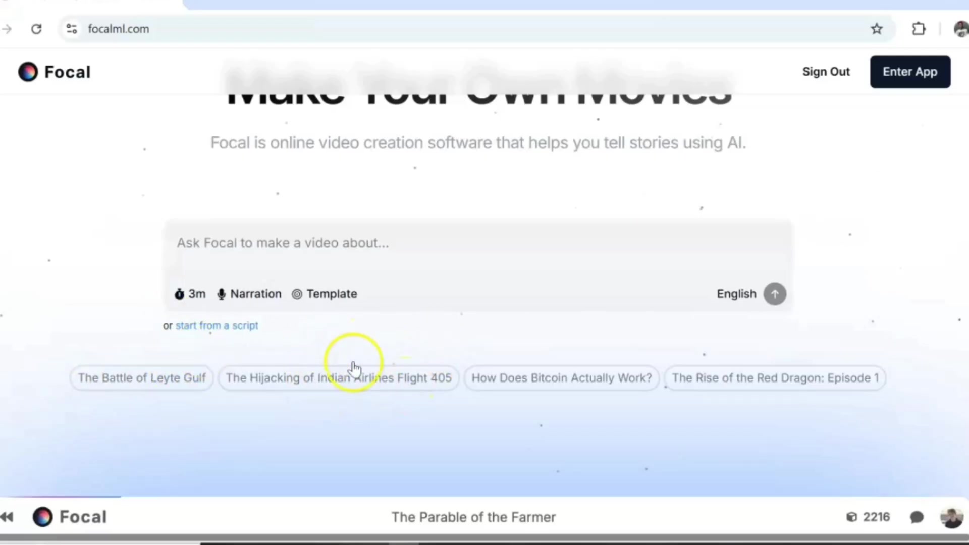 FocalAI视频工具，一键制作专业视频